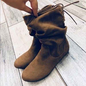 American Eagle Lace-Up Boots!